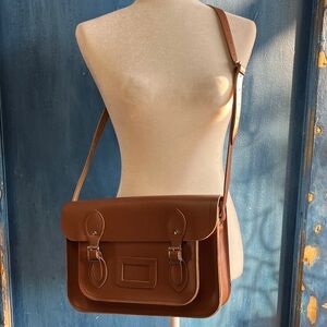 The Cambridge Satchel Company Brown 13 inches Leather Bag